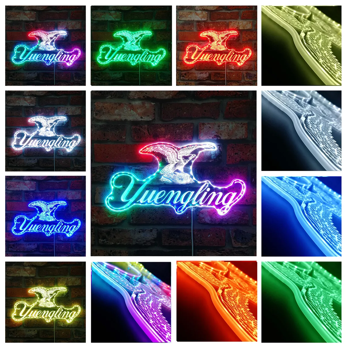 Yuengling Eagle RGB LED Sign