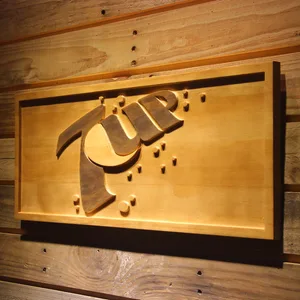 7Up Wood Sign