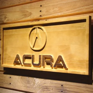 Acura Wood Sign