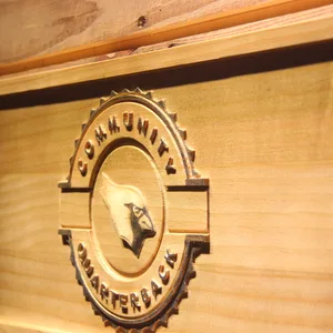 Arizona Cardinals Community Quarterback Wood Sign - Legacy Edition