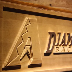 Arizona Diamondbacks Wood Sign