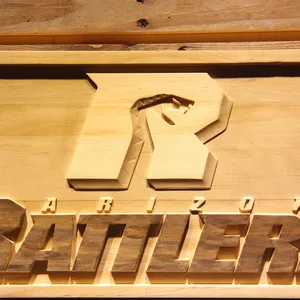 Arizona Rattlers Wood Sign