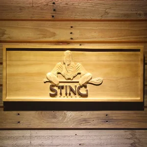 Arizona Sting Wood Sign