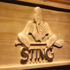 Arizona Sting Wood Sign
