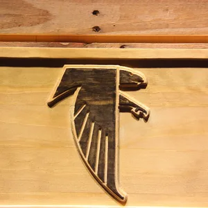 Atlanta Falcons 1990-2002 Wood Sign - Legacy Edition