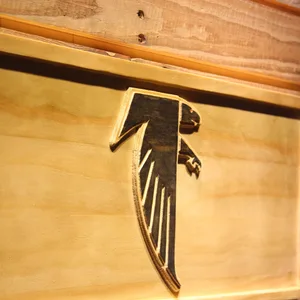 Atlanta Falcons 1990-2002 Wood Sign - Legacy Edition
