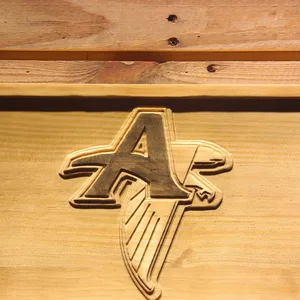 Atlanta Falcons 1998-2002 A Wood Sign - Legacy Edition
