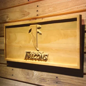 Atlanta Falcons 1998-2002 Wood Sign - Legacy Edition