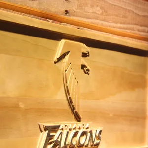 Atlanta Falcons 1998-2002 Wood Sign - Legacy Edition
