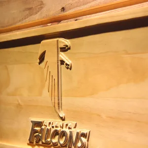 Atlanta Falcons 1998-2002 Wood Sign - Legacy Edition