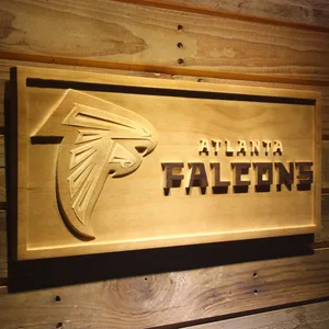 Atlanta Falcons Wood Sign