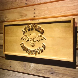 Avenged Sevenfold Wood Sign