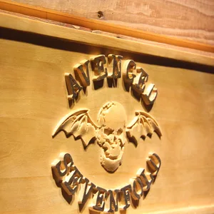 Avenged Sevenfold Wood Sign