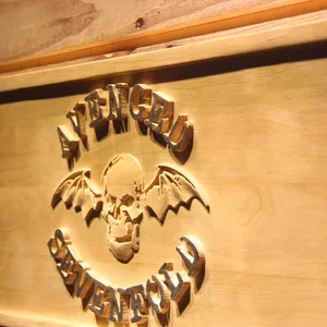 Avenged Sevenfold Wood Sign