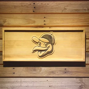 Baltimore Orioles 1955-1963 Wood Sign - Legacy Edition