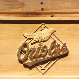 Baltimore Orioles 1995-1997 Wood Sign - Legacy Edition