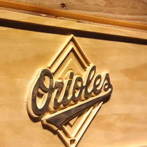 Baltimore Orioles 1995-2008 Wood Sign - Legacy Edition