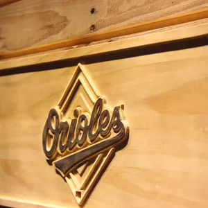 Baltimore Orioles 1995-2008 Wood Sign - Legacy Edition