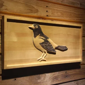 Baltimore Orioles 1999-2008 Wood Sign - Legacy Edition