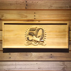 Baltimore Orioles 50th Anniversary Logo Wood Sign - Legacy Edition