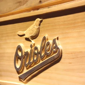 Baltimore Orioles 8 Wood Sign