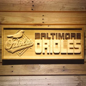 Baltimore Orioles Wood Sign - Legacy Edition