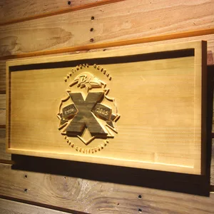 Baltimore Ravens 10th Anniversary Logo Wood Sign - Legacy Edition