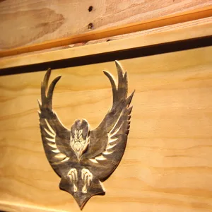 Baltimore Ravens 1996-1998 Raven Wood Sign - Legacy Edition