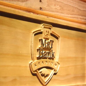Baltimore Ravens M&T Bank Stadium Wood Sign