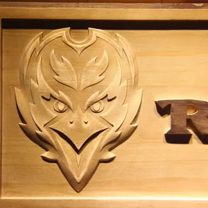 Baltimore Ravens Wood Sign