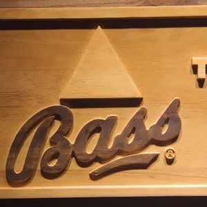 Bass First Pale Ale Wood Sign
