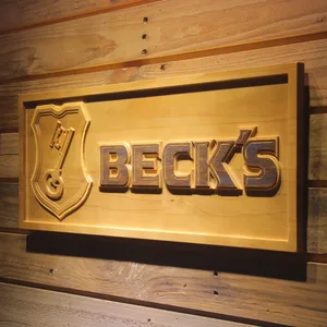 Beck's Wood Sign