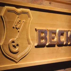Beck's Wood Sign