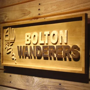 Bolton Wanderers FC Wood Sign - Legacy Edition