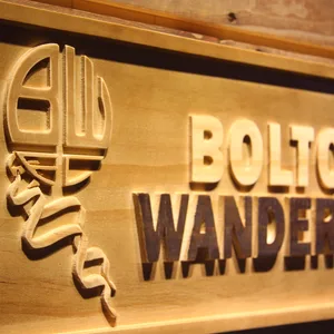Bolton Wanderers FC Wood Sign - Legacy Edition