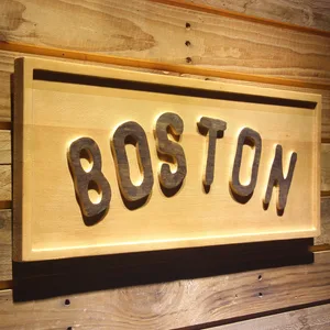 Boston Red Sox 1938-1968 Wood Sign - Legacy Edition