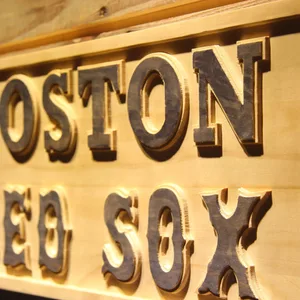 Boston Red Sox 1987-2008 Wood Sign - Legacy Edition