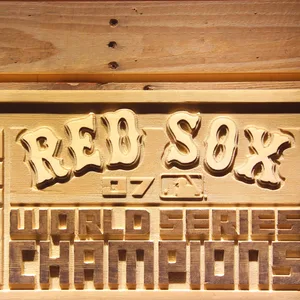 Boston Red Sox 2007 Champion Logo Wood Sign - Legacy Edition
