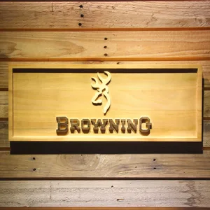 Browning Wood Sign