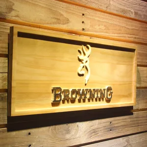 Browning Wood Sign