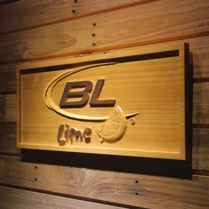 Bud Light Lime Wood Sign