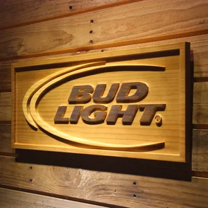 Bud Light Wood Sign