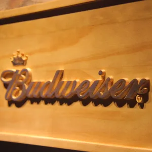 Budweiser 8 Dale Jr. Wood Sign