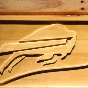 Buffalo Bills Split Wood Sign