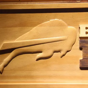 Buffalo Bills Wood Sign