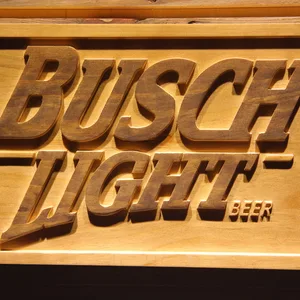 Busch Light Wood Sign