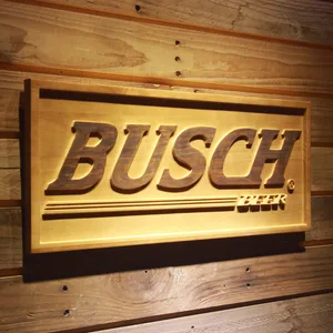 Busch Wood Sign