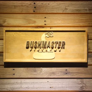 Bushmaster Wood Sign