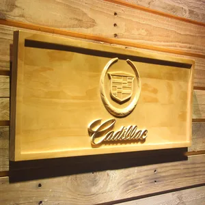 Cadillac Wood Sign
