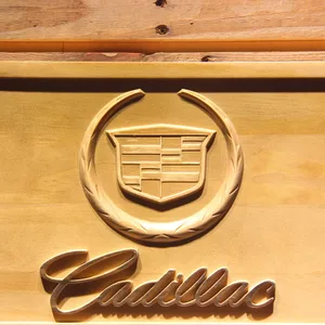 Cadillac Wood Sign